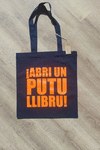 ¡ABRI UN PUTU LLIBRU! (BOLSA D'ALGODÓN): portada