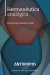 HERMENÉUTICA ANALÓGICA: portada
