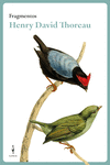 Fragmentos Henry David Thoreau: portada