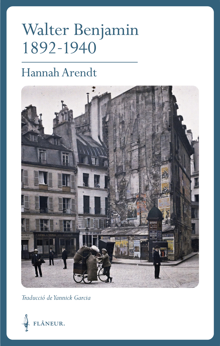 Walter Benjamin 1892-1940 (CAT): portada
