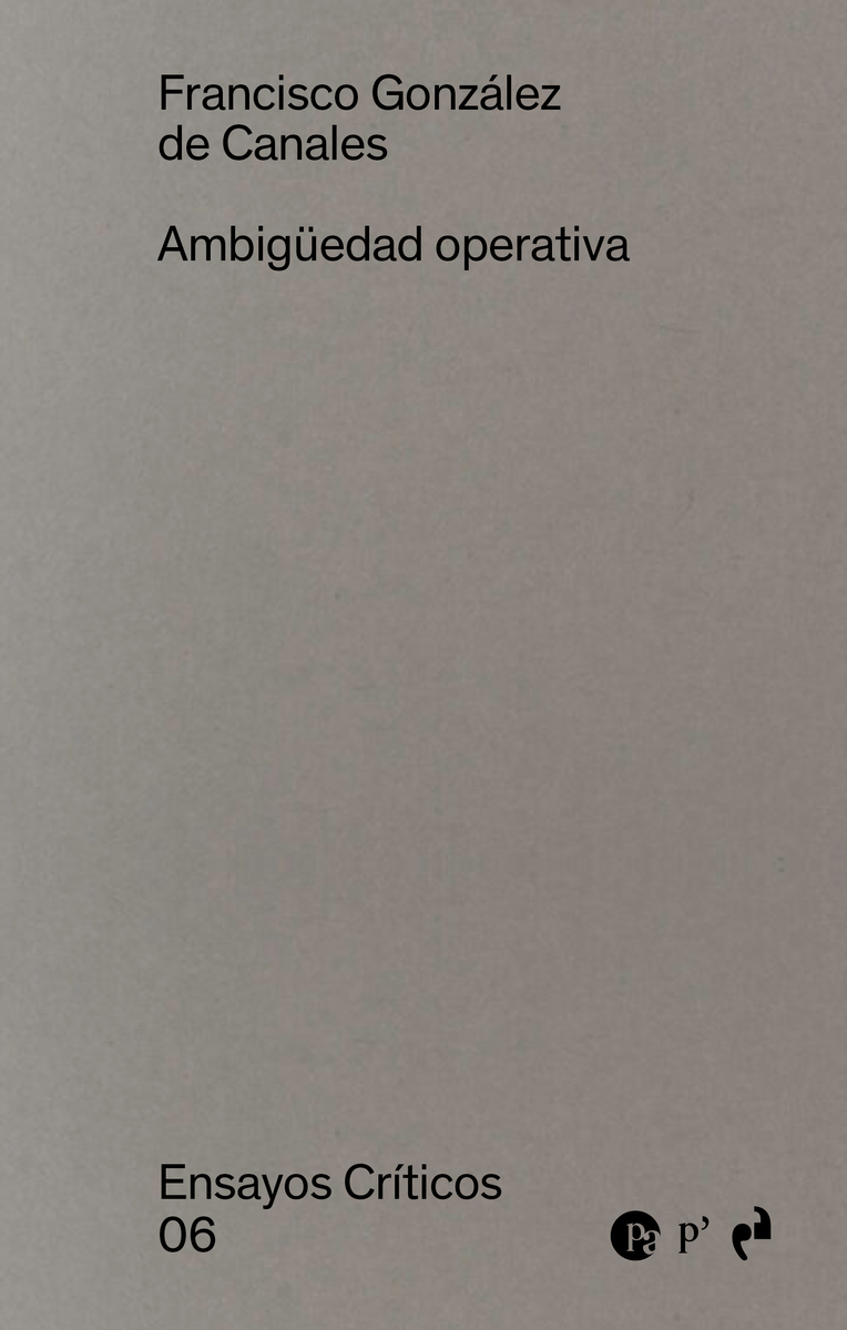 AMBIGÜEDAD OPERATIVA: portada