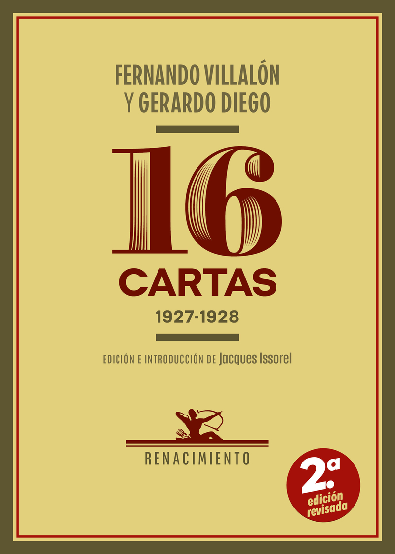 Dieciséis cartas. Segunda edición: portada