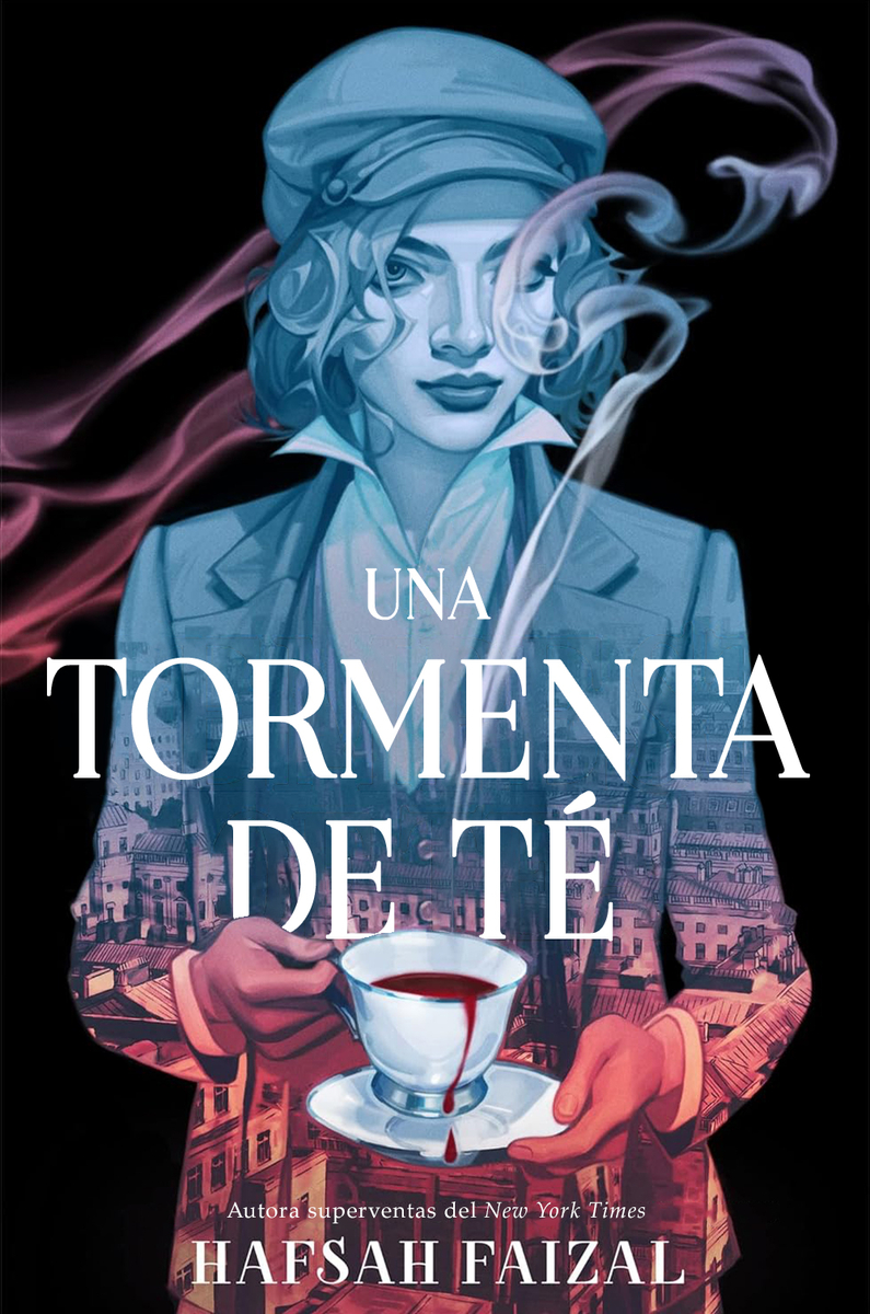 Una tormenta de té: portada