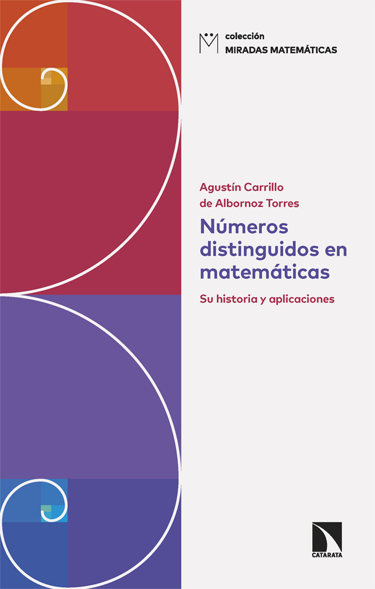Números distinguidos en matemáticas: portada