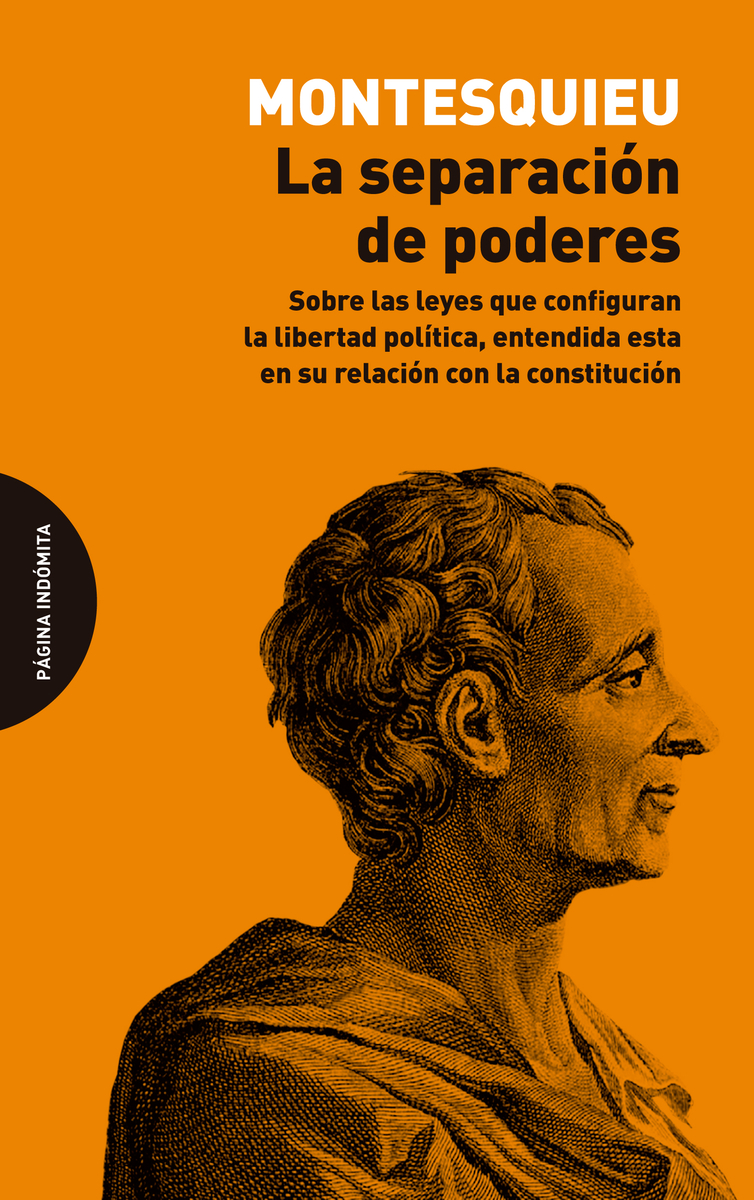 La separación de poderes: portada