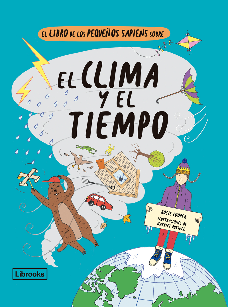 EL LIBRO DE LOS PEQUEÑOS SAPIENS SOBRE EL CLIMA Y EL TIEMPO: portada