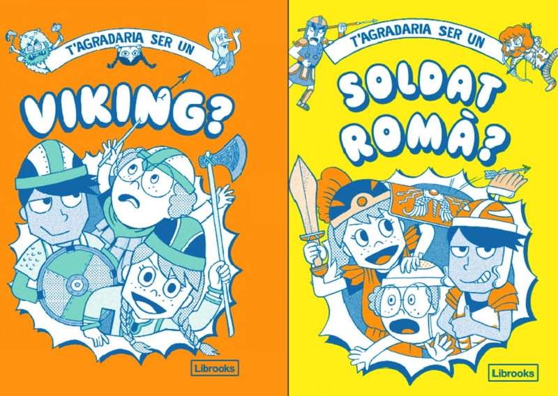 T'AGRADARIA SER UN VIKING O UN SOLDAT ROMÀ?: portada