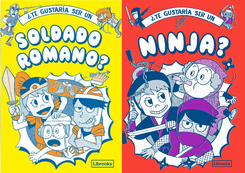 ¿TE GUSTARÍA SER UN SOLDADO ROMANO O UN NINJA?: portada