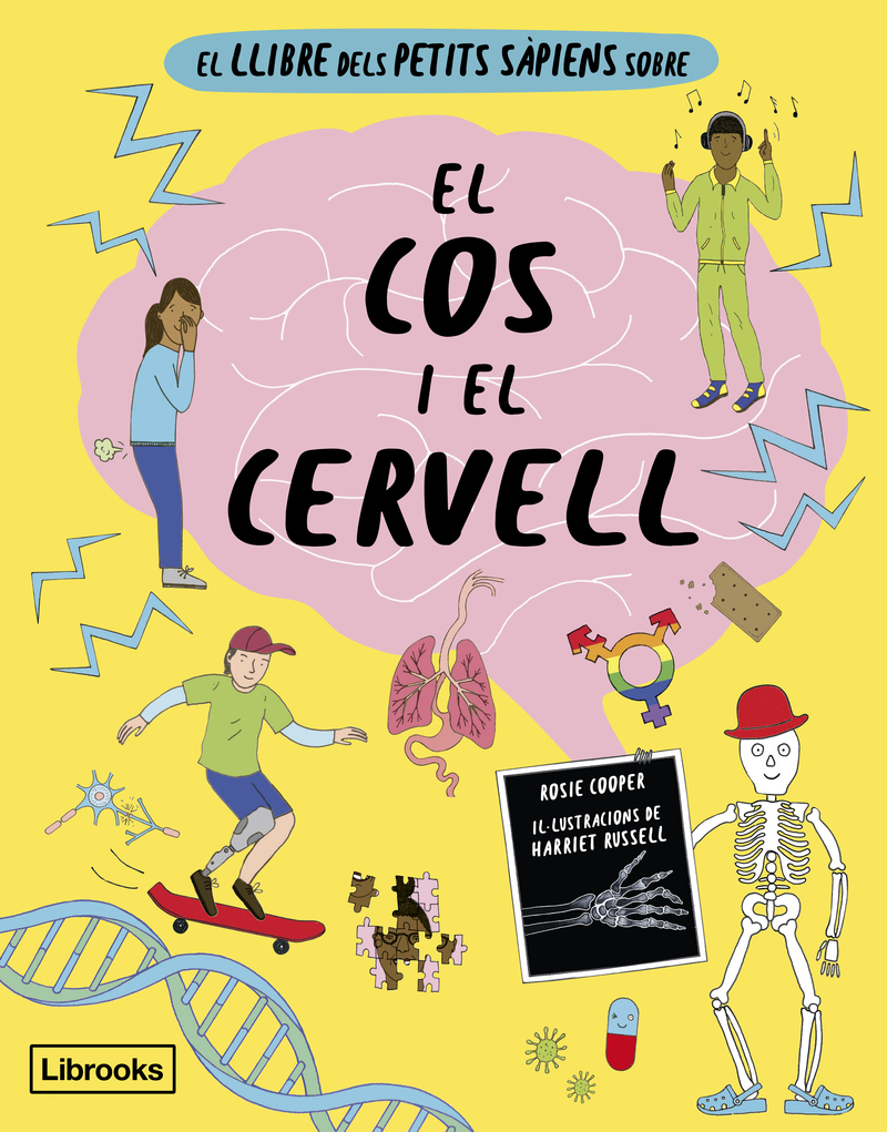 EL LLIBRE DELS PETITS SÀPIENS SOBRE EL COS I EL CERVELL: portada