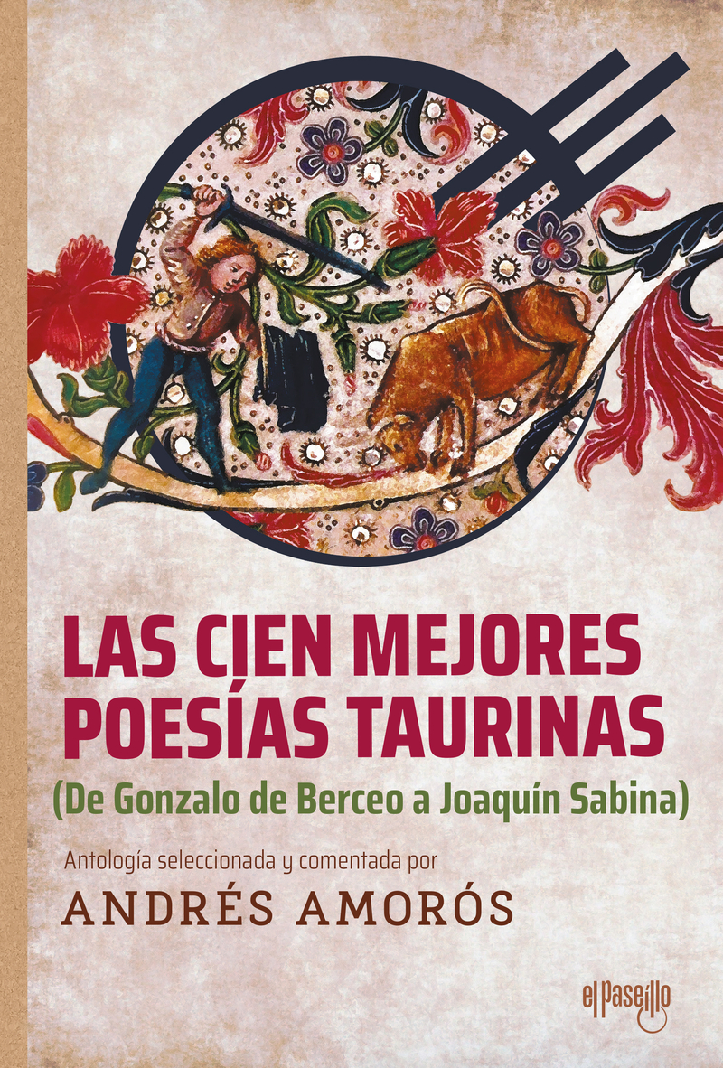 Las cien mejores poesías taurinas: portada