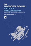 La filosofía social ante la precariedad: portada