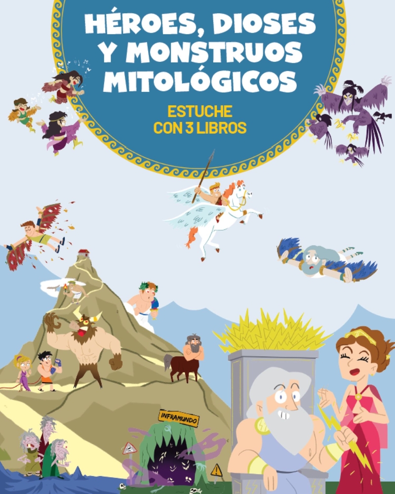 Héroes, dioses y monstruos mitológicos (2ªED): portada