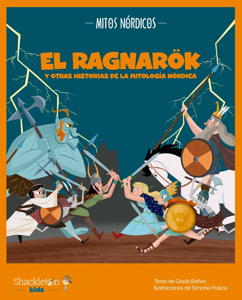 El Ragnarök y otras historias de la mitología nórdica: portada