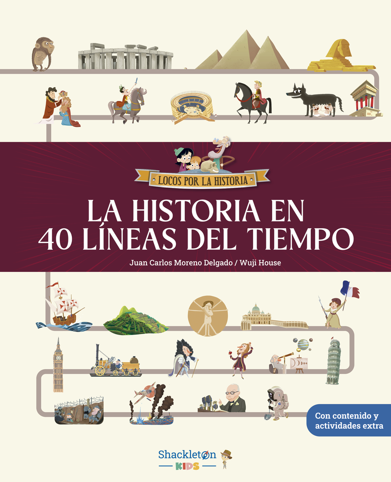 LA HISTORIA EN 40 LíNEAS DEL TIEMPO: portada