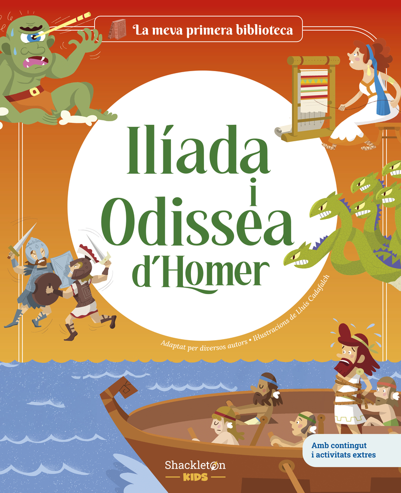 ILíADA I ODISSEA D'HOMER: portada