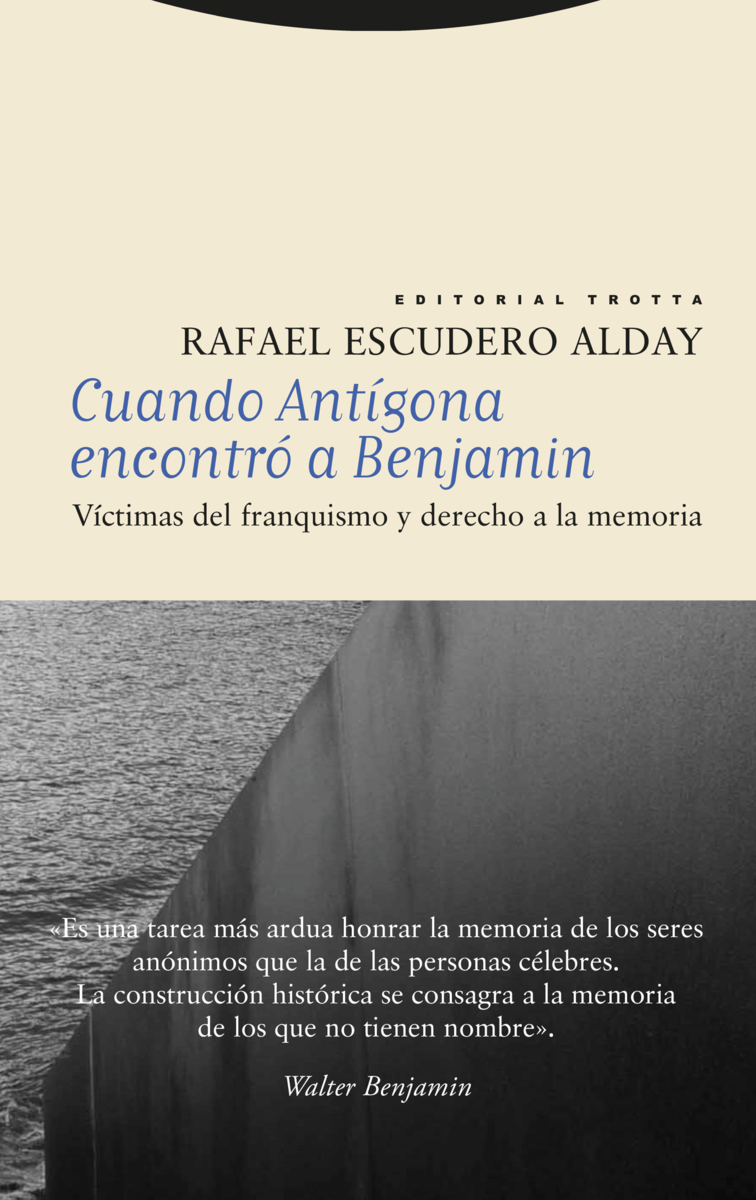 Cuando Antígona encontró a Benjamin.: portada