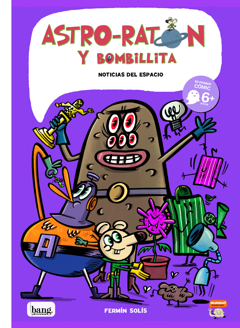 Astro-ratón y bombillita 6: portada