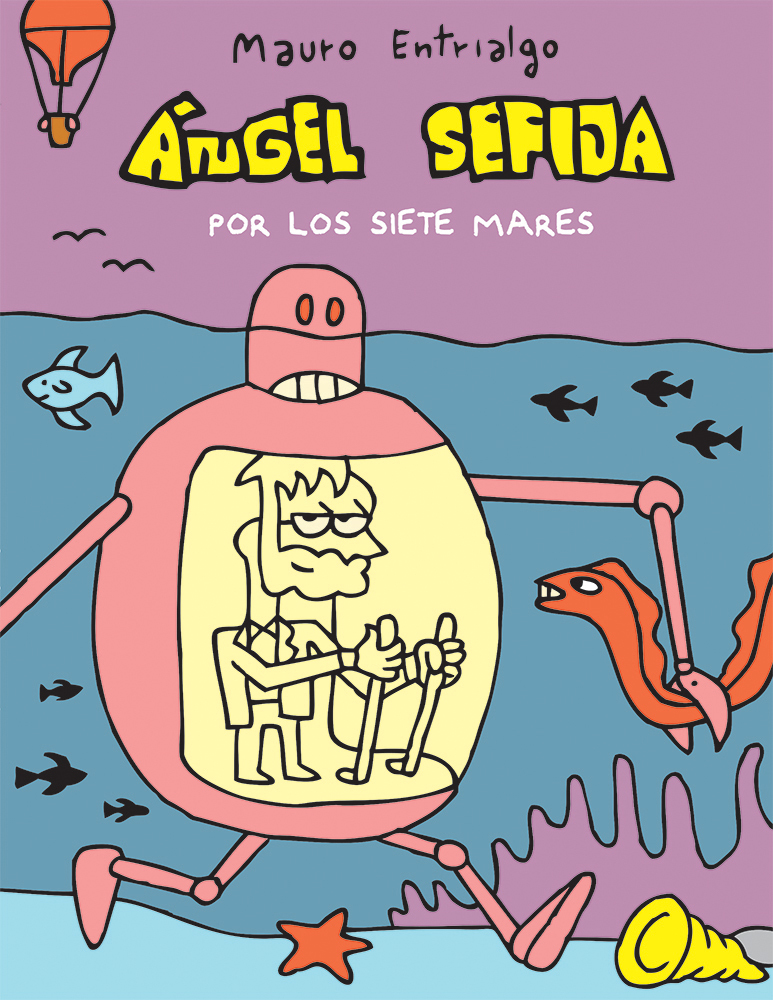 ÁNGEL SEFIJA POR LOS SIETE MARES: portada