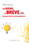 Lo bueno, si breve, etc.: portada