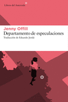 DEPARTAMENTO DE ESPECULACIONES (5ª ED): portada
