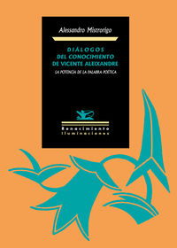 DIáLOGOS DEL CONOCIMIENTO DE VICENTE ALEIXANDRE: LA POTENCIA: portada
