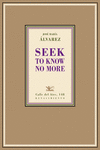 SEEK TO KNOW NO MORE: portada