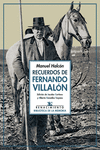 RECUERDOS DE FERNANDO VILLALóN: portada