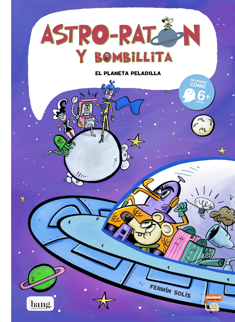 Astro-ratón y bombillita 4: portada