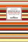 SONETOS DE LA PATRIA OSCURA: portada
