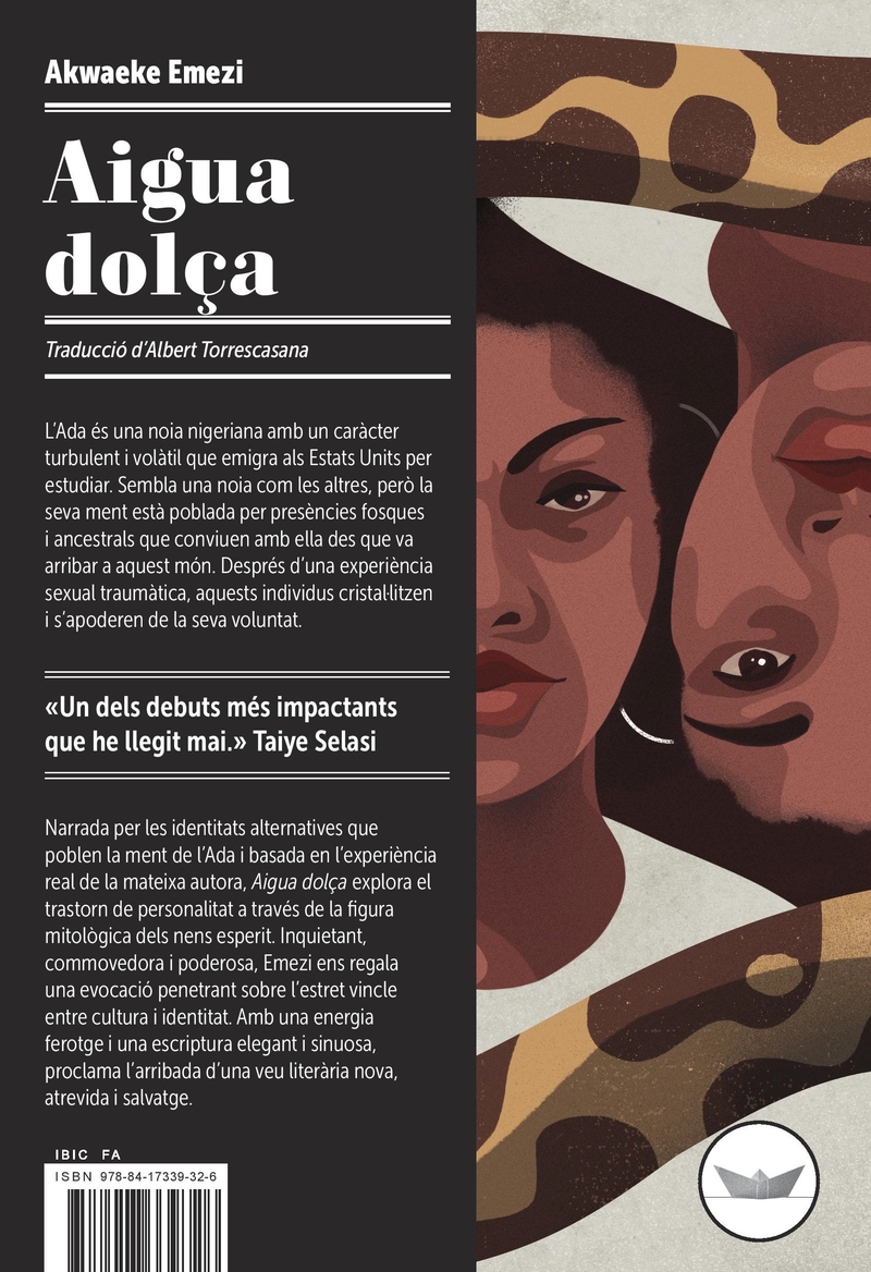 Aigua dolça: portada