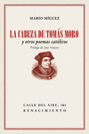 LA CABEZA DE TOMáS MORO: portada