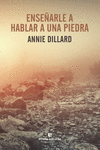 Enseñarle a hablar a una piedra: portada