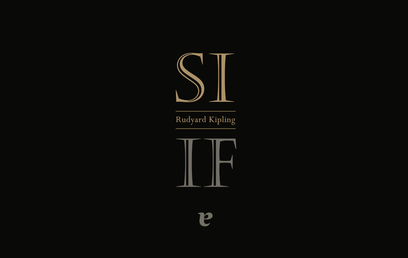 Si / If (Rudyard Kipling) (4ªED): portada