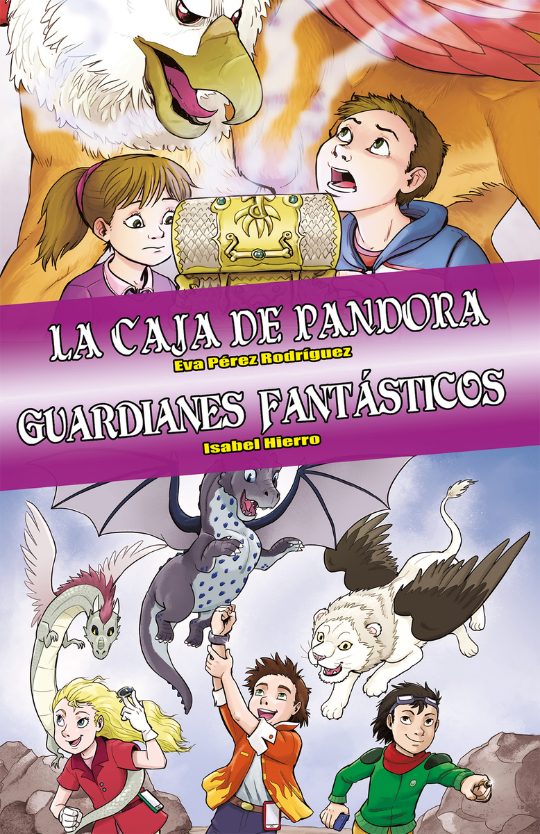 Ómnibus La caja de Pandora - Guardianes fantásticos: portada