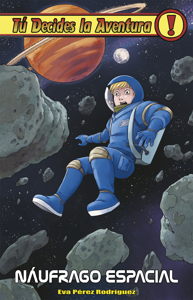 Náufrago espacial: portada