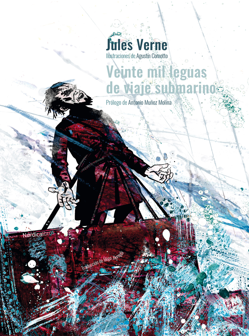 Veinte mil leguas de viaje submarino. Ed. Cartoné: portada