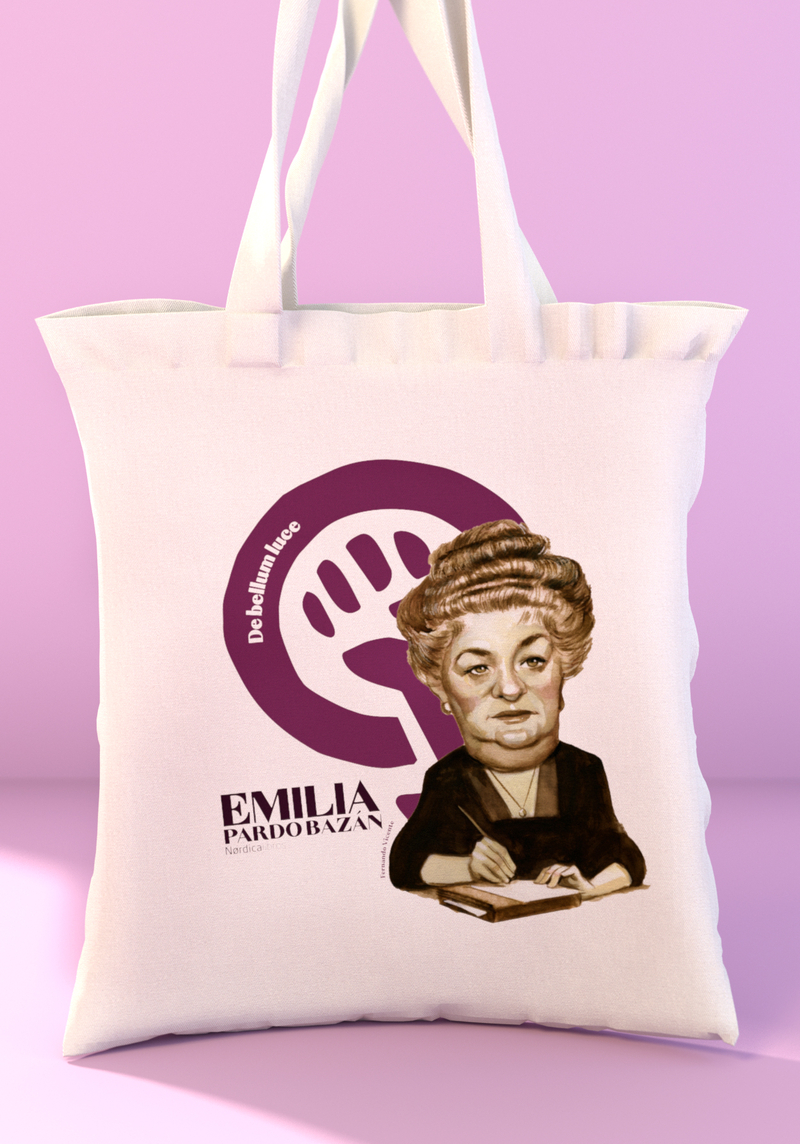 Bolsa centenario Emilia Pardo Bazán: portada