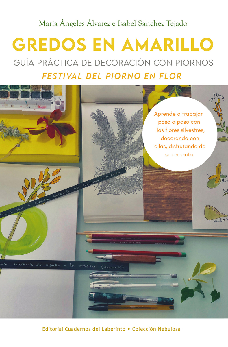 Gredos en amarillo. Decoración con piornos: portada