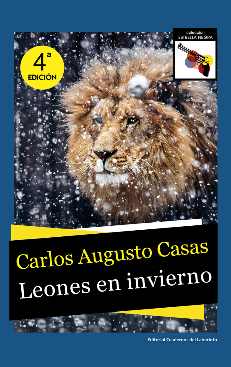 Leones en invierno: portada