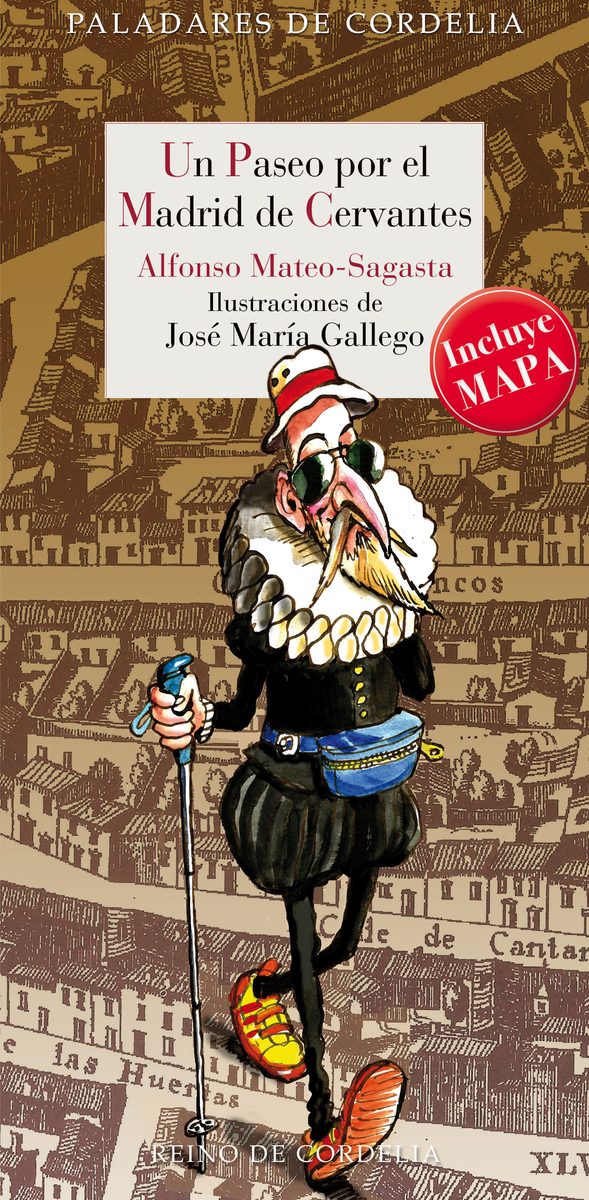 UN PASEO POR EL MADRID DE CERVANTES: portada