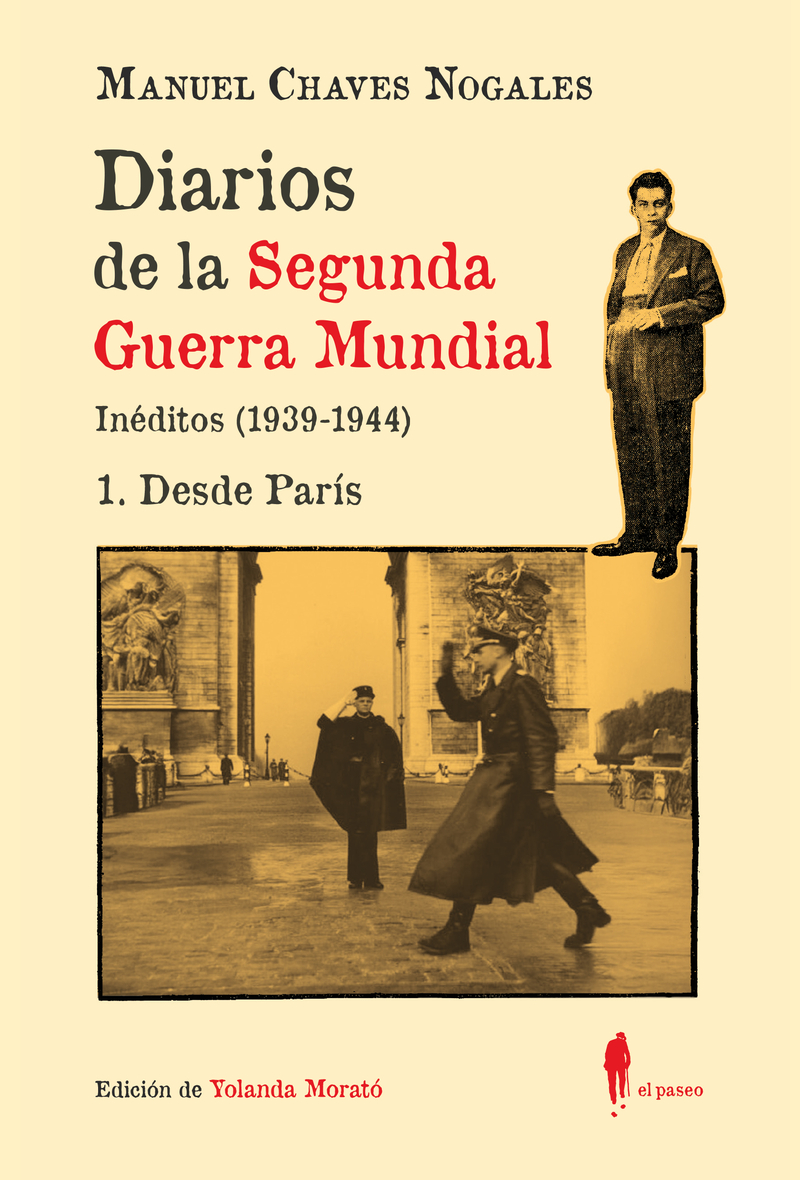 Diarios de la Segunda Guerra Mundial (1. Desde París): portada