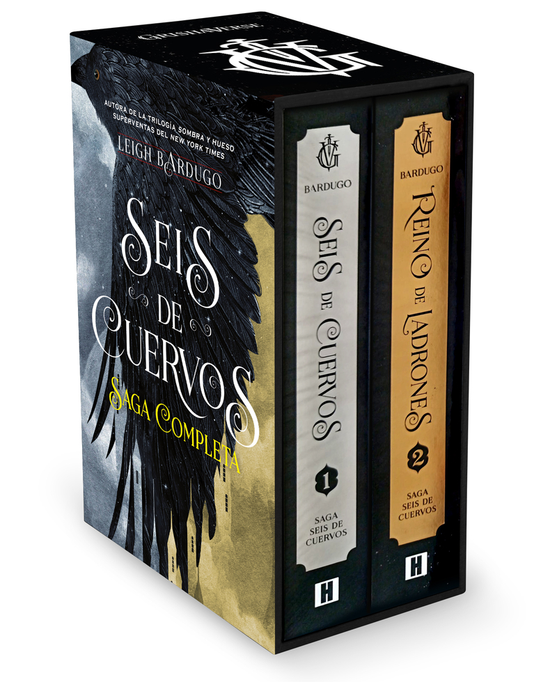 ESTUCHE BILOGÍA SEIS DE CUERVOS: portada