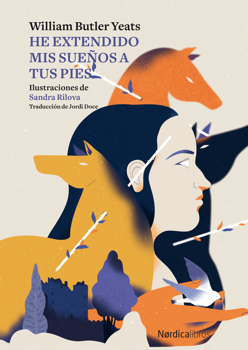 He extendido mis sueños a tus pies: portada