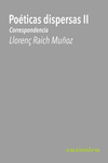 Poéticas dispersas II : Correspondencia: portada