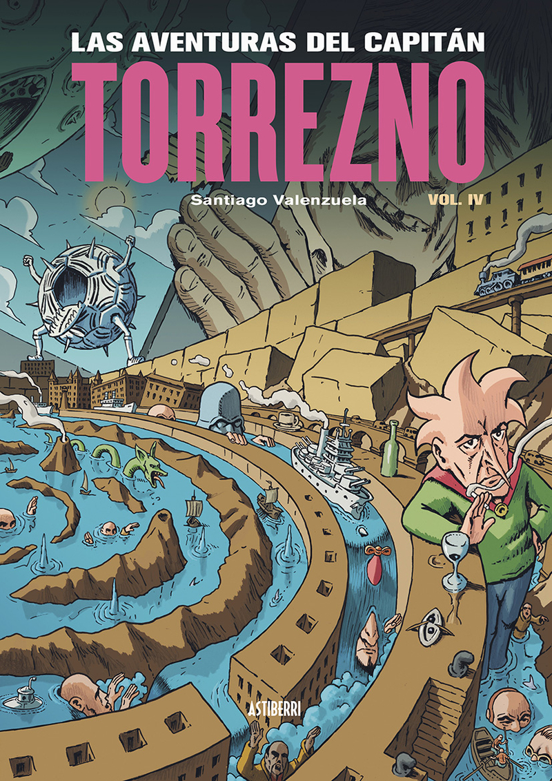 LAS AVENTURAS DEL CAPITÁN TORREZNO VOLUMEN 4: portada