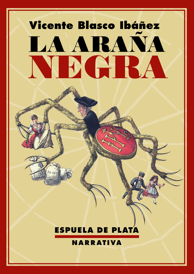 La araña negra: portada