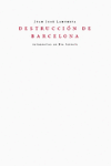 DESTRUCCIÓN DE BARCELONA: portada