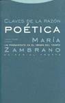 CLAVES DE LA RAZóN POéTICA: portada