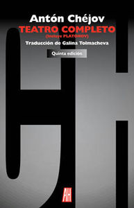 TEATRO COMPLETO (Incluye PLATÓNOV): portada