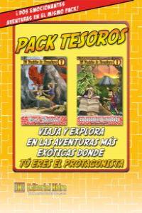 Pack Tesoros Tú decides la aventura: portada
